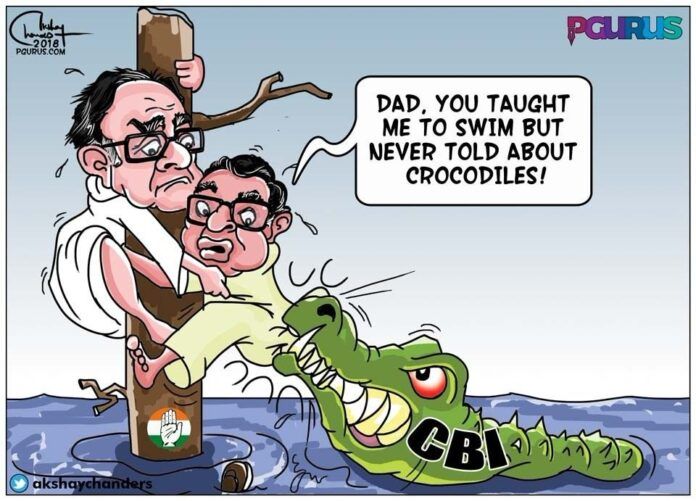 The long-awaited moment is here as the noose tightens around Karti Chidambaram