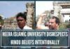 Heera Islamic University Disrespects Hindu Beliefs Intentionally