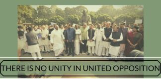 There is no unity in United Opposition