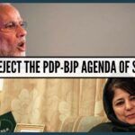 PM Must Reject The PDP-BJP Agenda Of Subversion