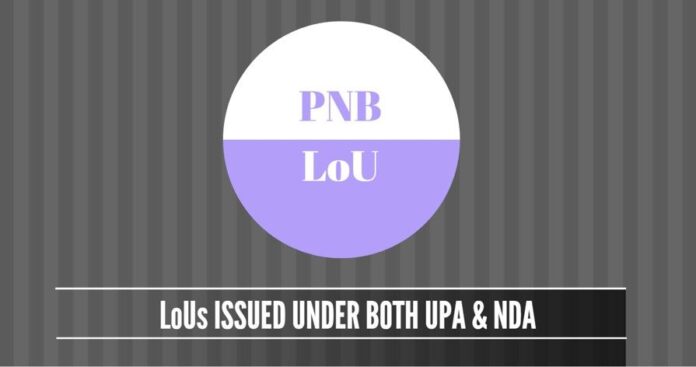 While PNB issued 19,512 LoUs during 2011-2014, it issued 21,666 since the time NDA is in power