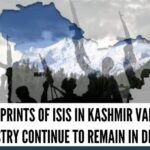 Foot prints of ISIS in Kashmir valley?