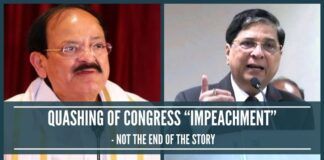 QUASHING OF THE CONGRESS “IMPEACHMENT” MAT NOT BE THE END OF THE STORY