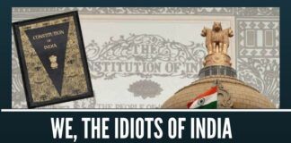 We, the Idiots of India