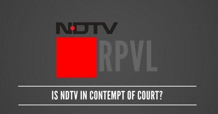 Another asset sale by NDTV in brazen violation of IT order. Who is the invisible hand in the government that is shielding them?