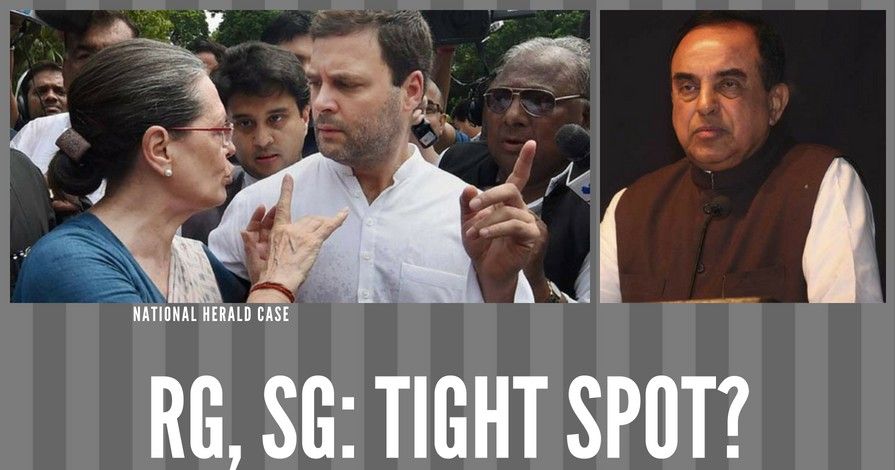Did the Congress leadership put itself in a tight spot in the National Herald case?
