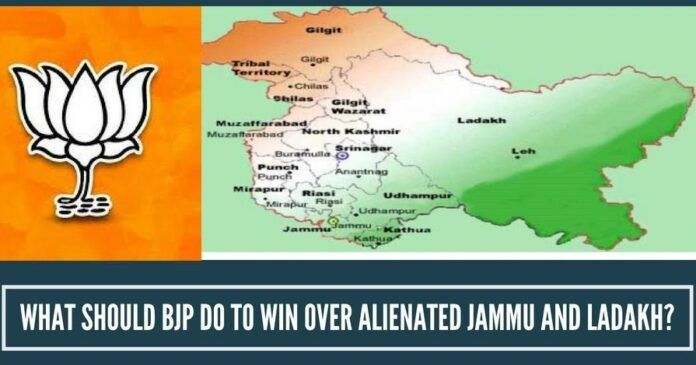 What should BJP do to win over alienated Jammu and Ladakh?