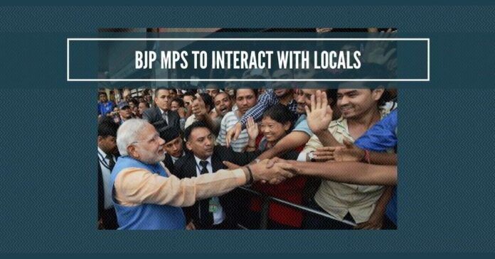 BJP MPs to interact with local gentry