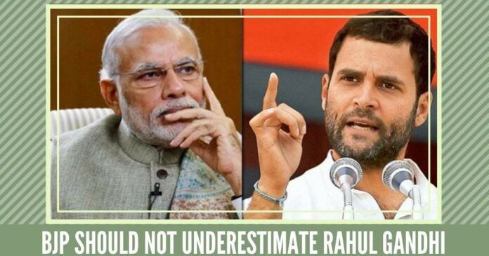 BJP should not underestimate Rahul Gandhi
