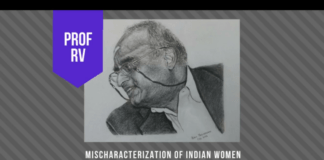 Hangout with Prof RV on mischaracterization of women in India