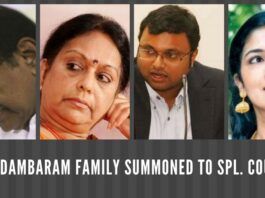 Will Karti and Srinidhi Chidambaram hurry back from London to be present in the court on June 25th?