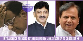 Intelligence agencies and Income Tax Department have established money trails from D K Shivakumar to the Congress High Command