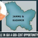 Governor Rule in J&K a god-sent opportunity for PM Narendra Modi