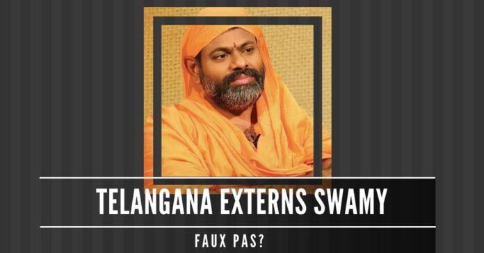 Is the externment of Swamy Paripoonananda going to cost KCR?