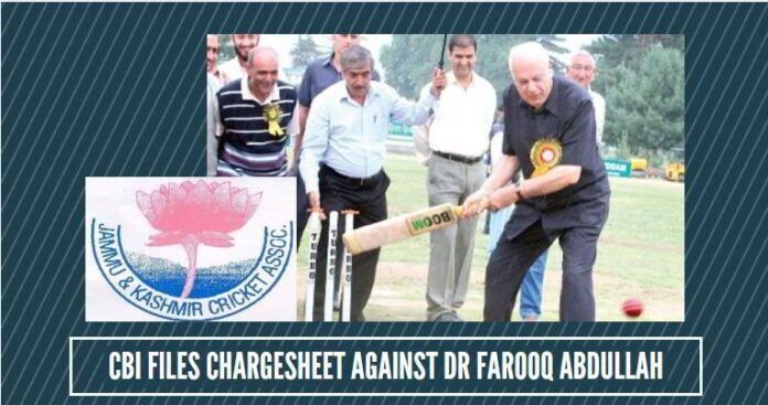 CBI files chargesheet against Dr Farooq Abdullah in multi crore cricket scam in J&K