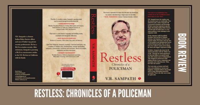 Book Review: Restless: Chronicles of a Policeman by V.R. Sampath