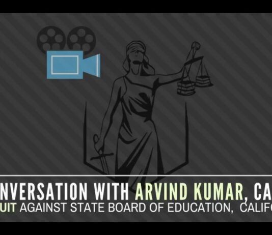 What is the reason behind CAPEEM suing the California State Board of Education? What are the issues at stake? A conversation with Arvind Kumar of CAPEEM