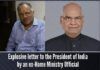 Explosive letter to the President of India by an ex-IAS official
