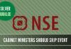 Cabinet Ministers planning to attend the Silver Jubilee of NSE should follow the President's example