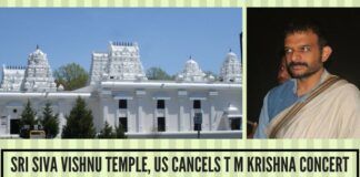 Sri Siva Vishnu Temple, US cancels T M Krishna concert