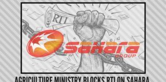 Agriculture Ministry blocks RTI on Sahara entities