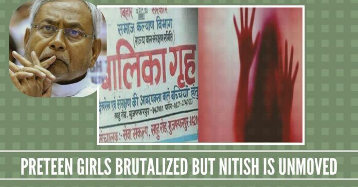 Preteen girls brutalized but Nitish is unmoved