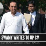 Swamy writes to UP CM