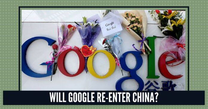 Will Google re-enter China