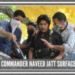 LeT militant commander Naveed Jatt surfaces in Shopian to give gun salute to a slain terrorist