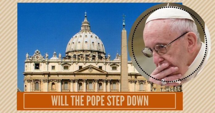 Will the pope step down