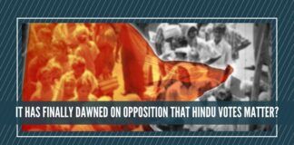 Has the realisation finally dawned on Opposition that Hindu votes matter?