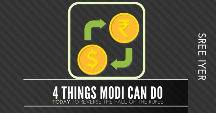 4 urgent steps that Modi must take to arrest the fall of the Rupee