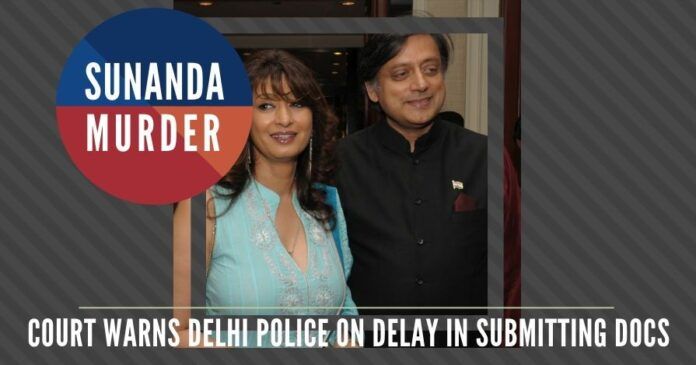 Are Shashi Tharoor's friends from Lutyens Delhi putting pressure on Delhi Police from doing their work in the Sunanda murder case?
