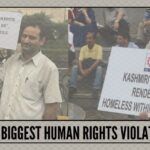By 'delisting' around 1 lakh voters, the government is committing the biggest human rights violation.