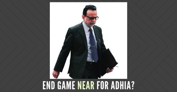 Are all extension avenues closing for Hasmukh Adhia?