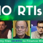 Citing several instances of commission and omission by the Finance Secretary Adhia, Swamy has sent 10 Request To Information letters
