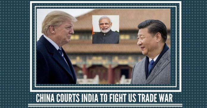 Misery Seeks Company – China Courts India to fight US Trade War