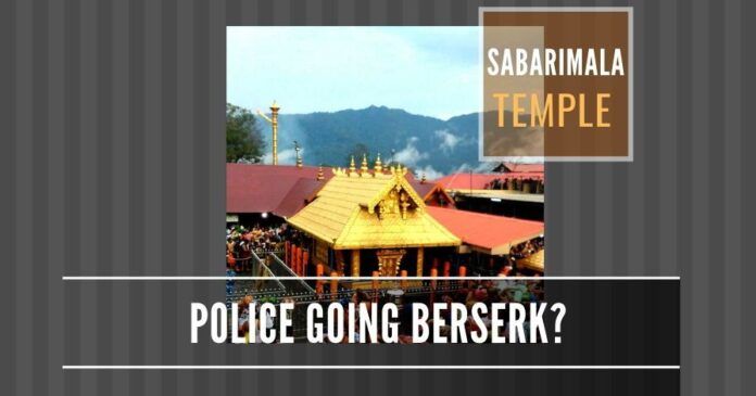 Is the CPI-M party attempting to self-destruct in the Sabarimala episode?