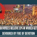 Devotees of Lord Ayyappa are unanimous in their view that it was Lord Ayyappa who blessed the Communists to come to power in 1957.
