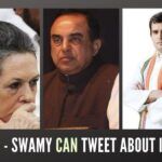 In another blow to Congress, NH case judge says Swamy is free to tweet about it