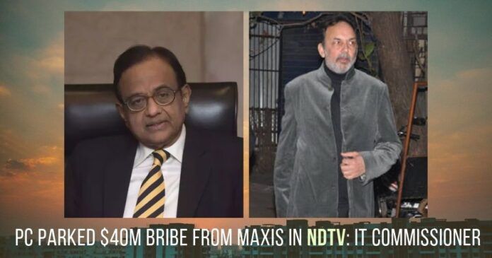More evidence that P Chidambaram maybe the real owner of NDTV?