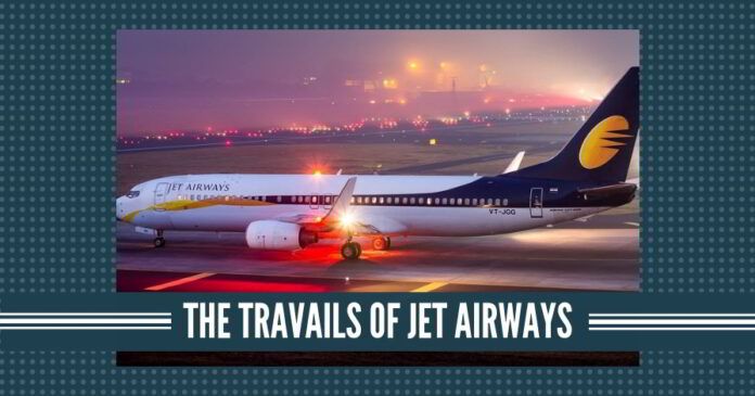 Jet Airways has recently defaulted on the rental payments on its leased aircraft.
