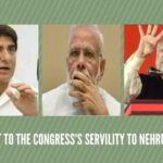 There’s no limit to the Congress’s servility to Nehru-Gandhi family`