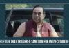 The Swamy Letter that triggered Sanction for Prosecution of PC