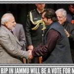 A vote for BJP in Jammu will be a vote for Muslim CM from Kashmir