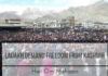 Ladakhi Buddhist demand freedom from Kashmir