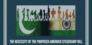 The necessity of the proposed amended Citizenship Bill
