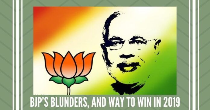 As the BJP disowned its core election promises, many of its core supporters disowned BJP.