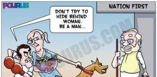 RaGa taunts PM Modi of hiding behind a woman BUT....