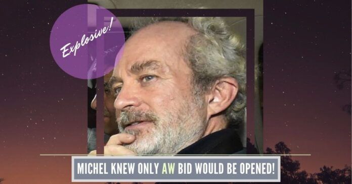 Christian Michel's email to AW shows that he was aware of what was going to be discussed in the CCS meeting and how AW should plan